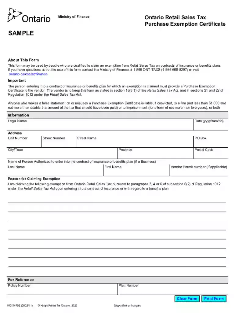 Form ST-101Sales Tax Resale or Exemption Certificate Preview on Page 1