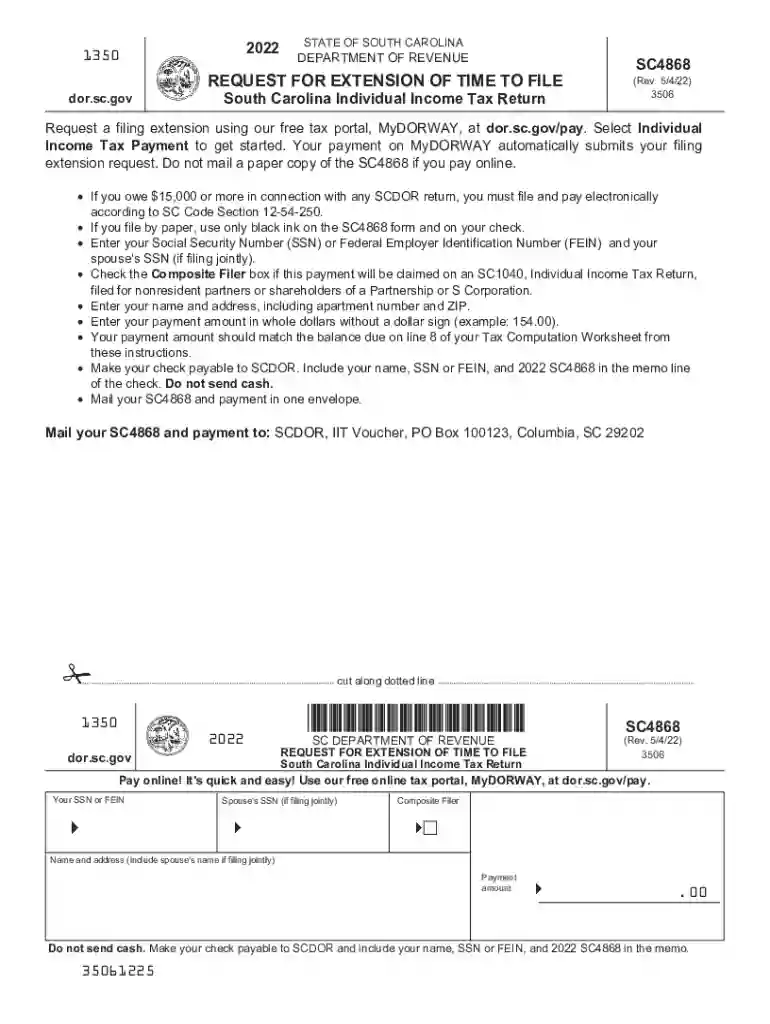 sc revenue form Preview on Page 1