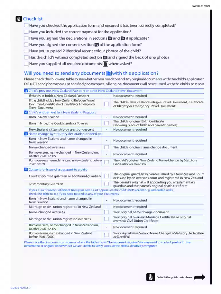 child nz passport application Preview on Page 1