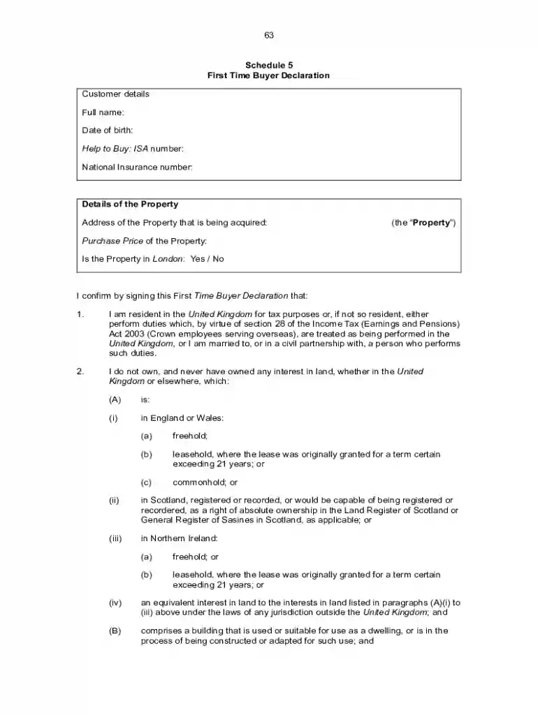 H.M. TREASURY HELP TO BUY: ISA SCHEME RULES - TISA Preview on Page 1