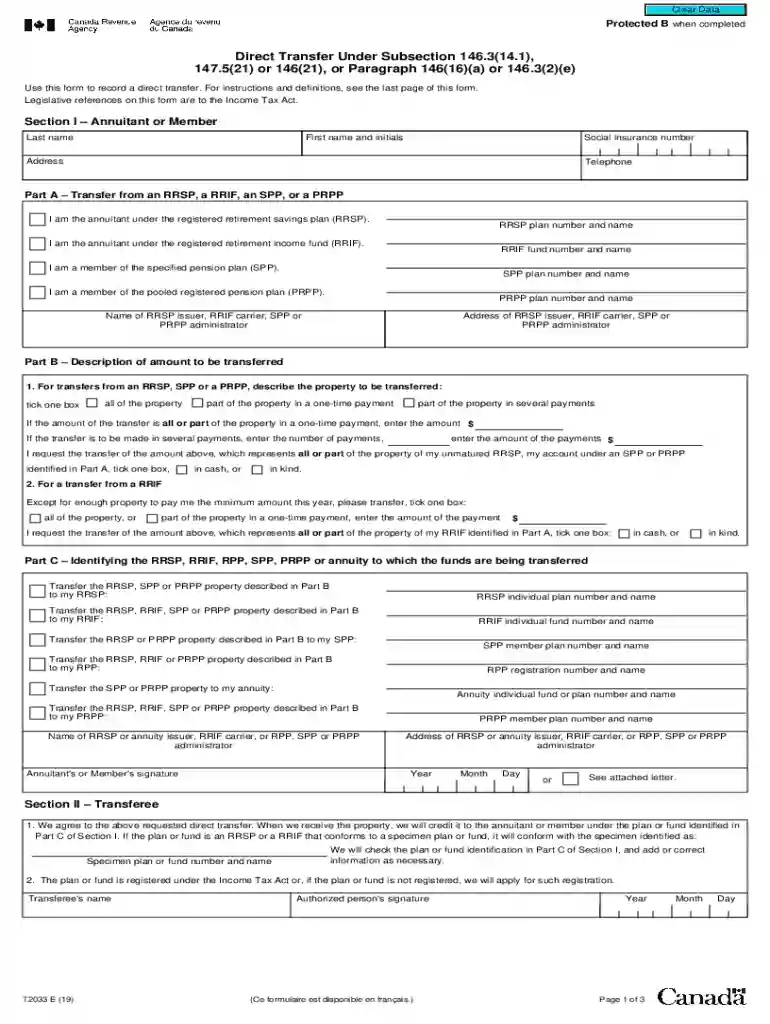 t2033 form Preview on Page 1