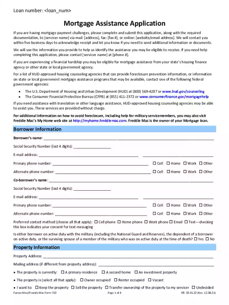 form 710 Preview on Page 1
