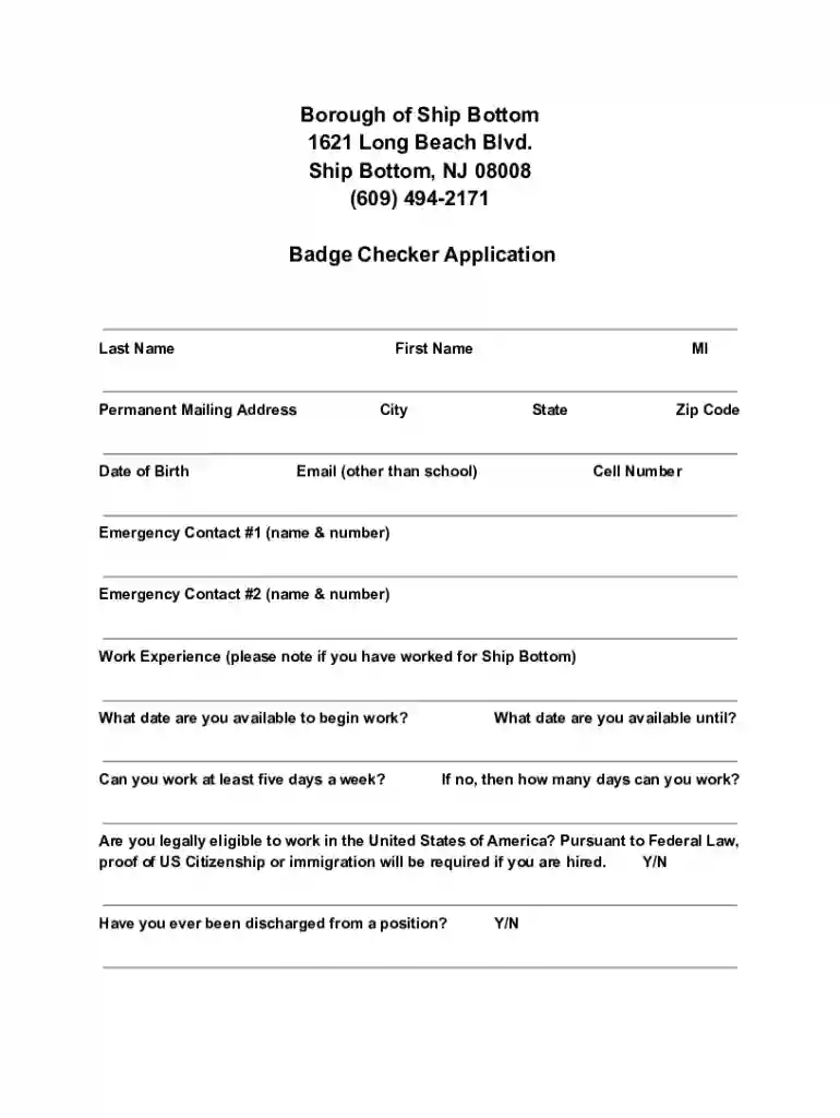 Borough of Ship BottomGateway to Long Beach Preview on Page 1