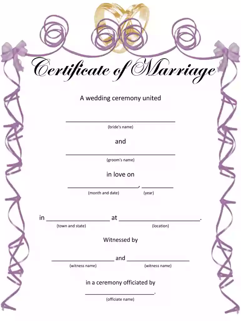 self uniting marriage license pa Preview on Page 1