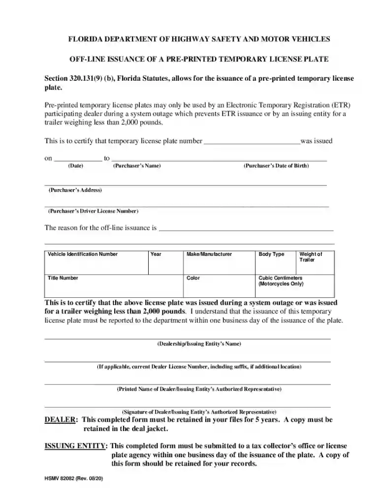 hsmv 82082 Preview on Page 1