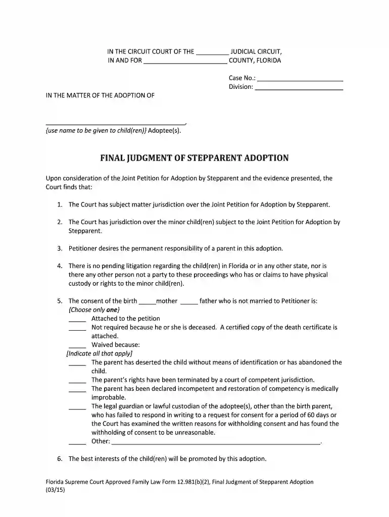 judgment adoption Preview on Page 1