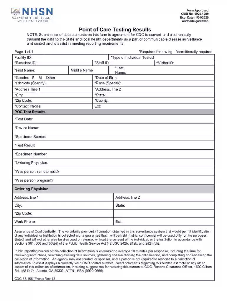 test results point Preview on Page 1
