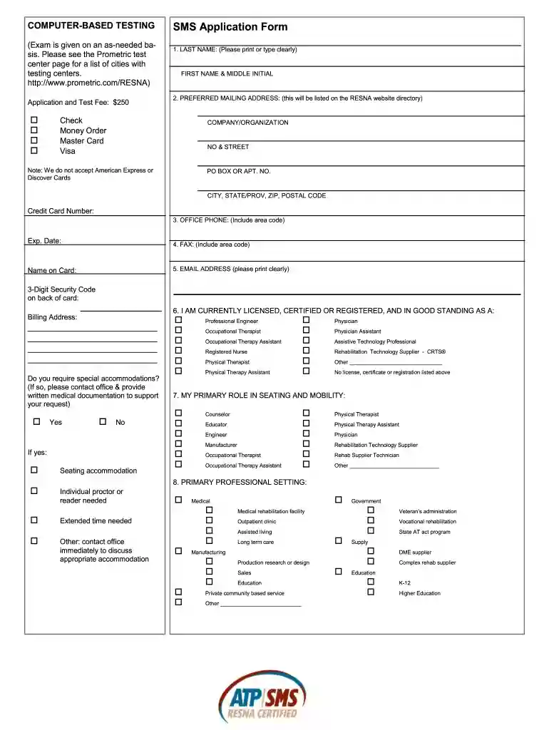 sms certification practice test Preview on Page 1