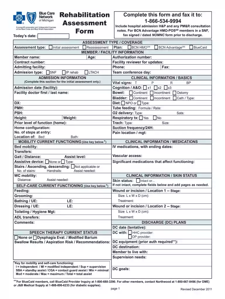 pulmonary rehabilitation assessment Preview on Page 1