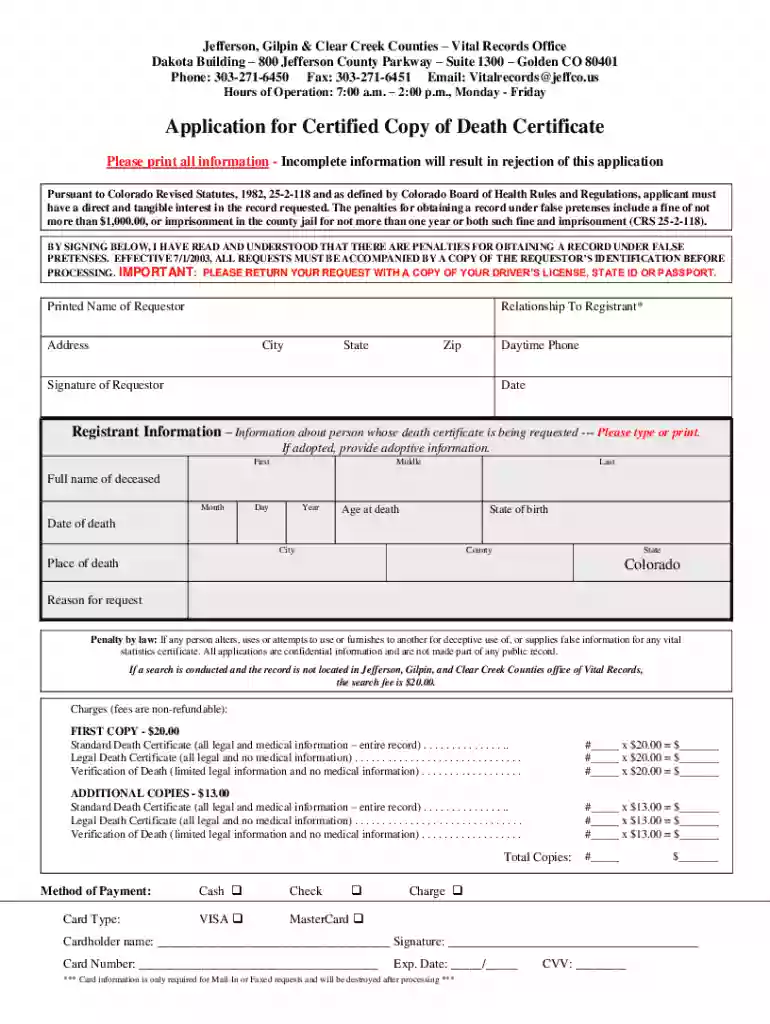 Colorado First Judicial District Attorney's OfficeCreating a Preview on Page 1