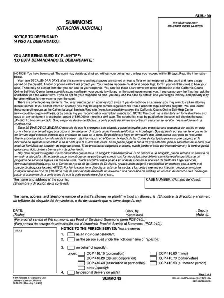 orange county superior court forms Preview on Page 1