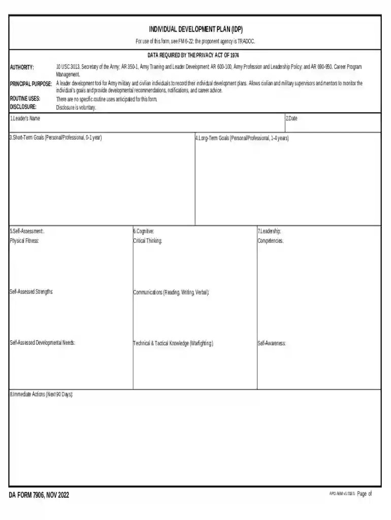 da form 7906 Preview on Page 1