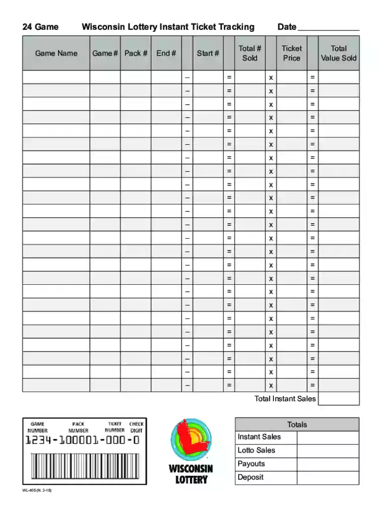 January 2019 Wisconsin Lottery Instant Ticket Tracking Preview on Page 1