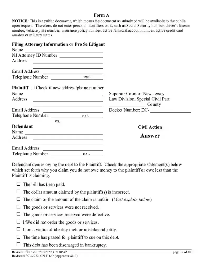 civil - scp - answer Preview on Page 1