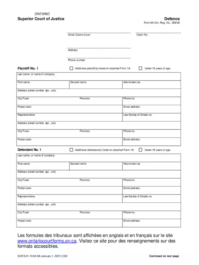 9a defence Preview on Page 1
