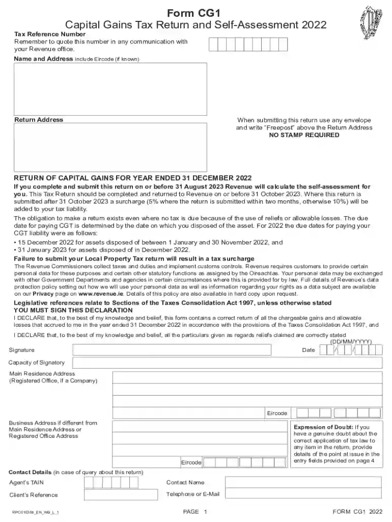 form cg1 2022 Preview on Page 1