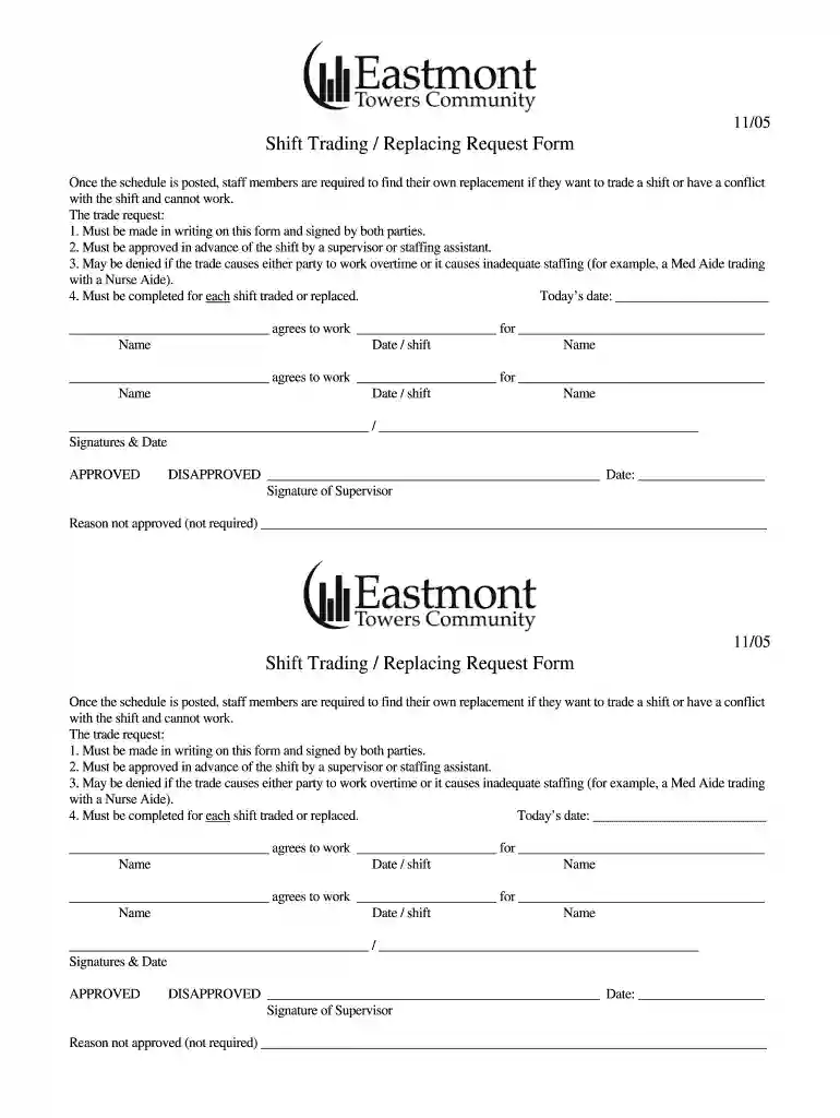 form shift Preview on Page 1
