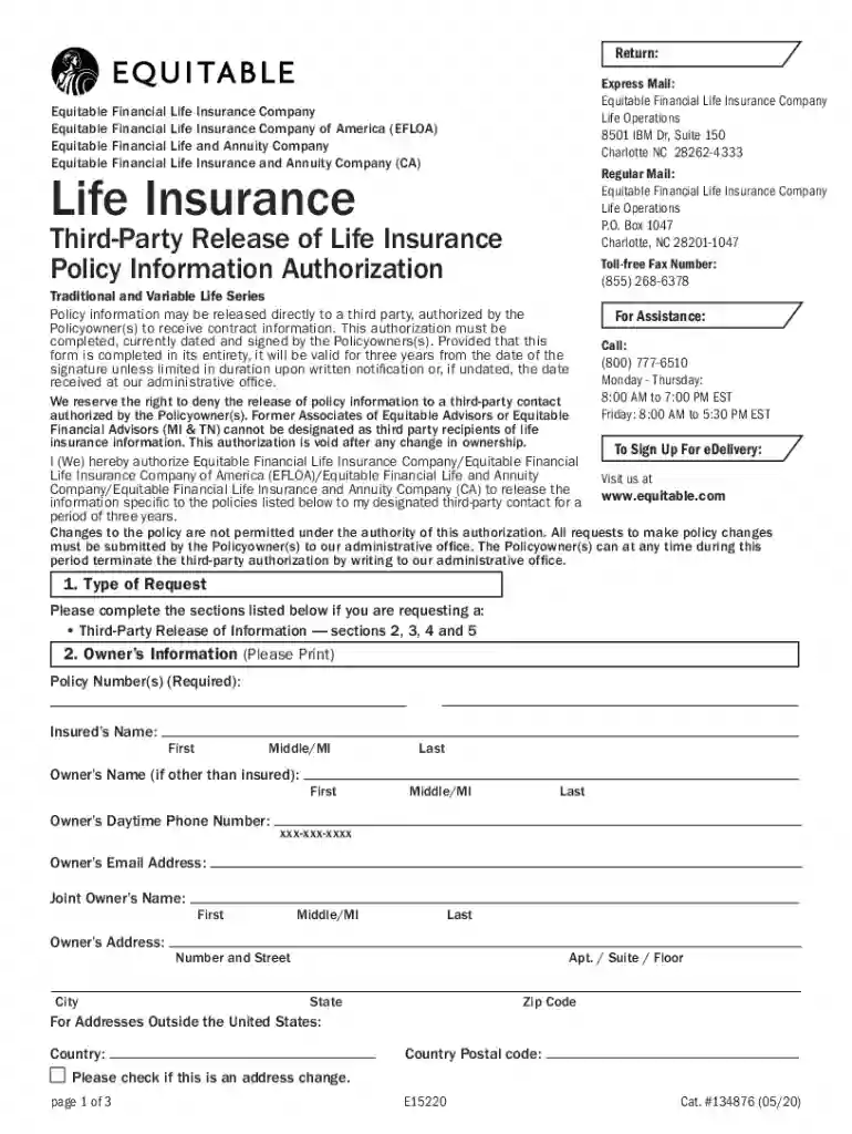 Life Insurance - HP Cummings Construction Co Preview on Page 1