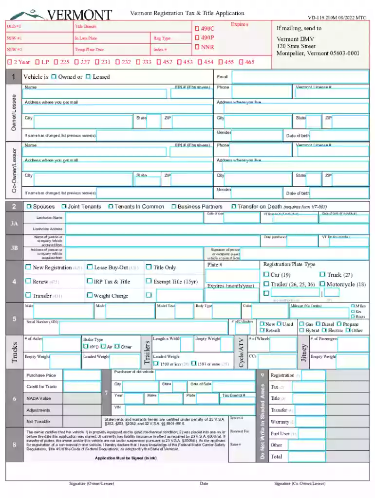 Registration, NewDepartment of Motor Vehicles Preview on Page 1