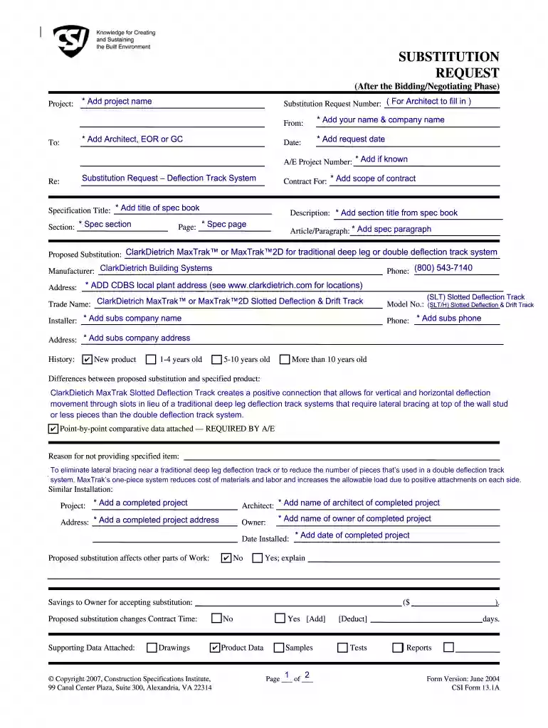 cs 1 form Preview on Page 1