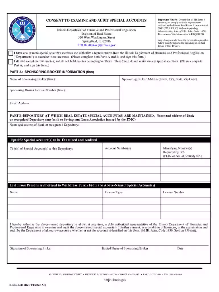 idfpr forms Preview on Page 1