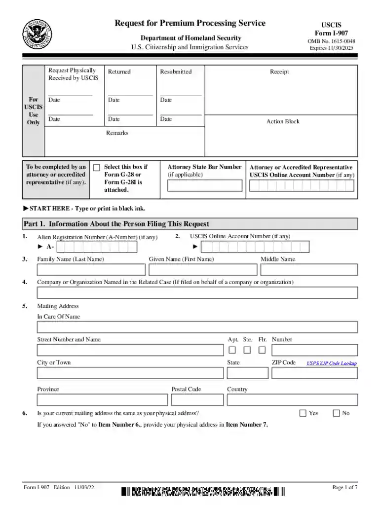 How Do I Request Premium Processing? Preview on Page 1