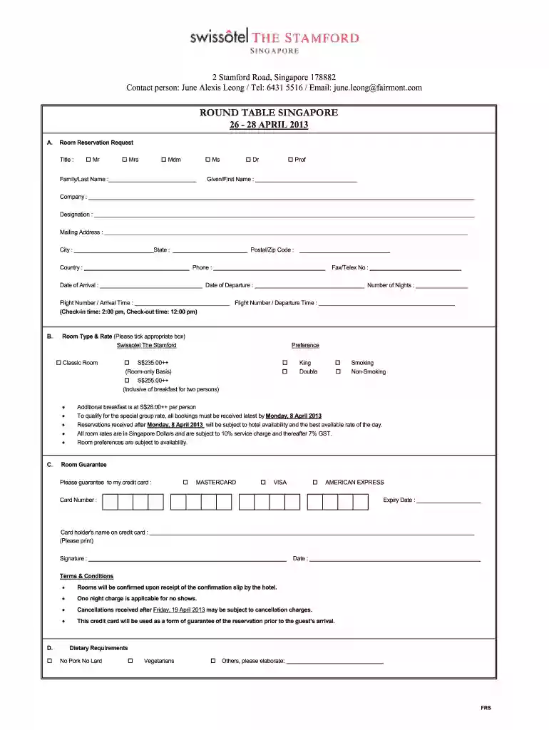 reservation slip Preview on Page 1
