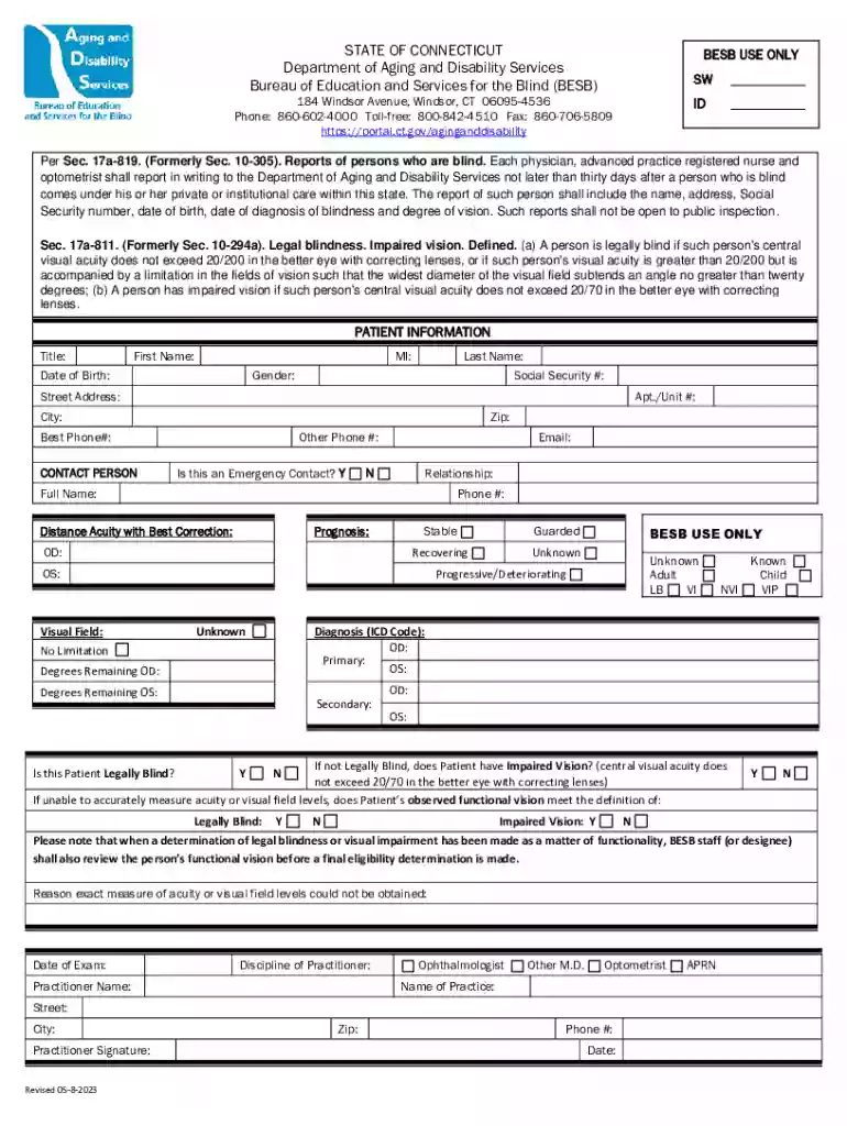 STATE OF CONNECTICUT Department of Aging and Preview on Page 1