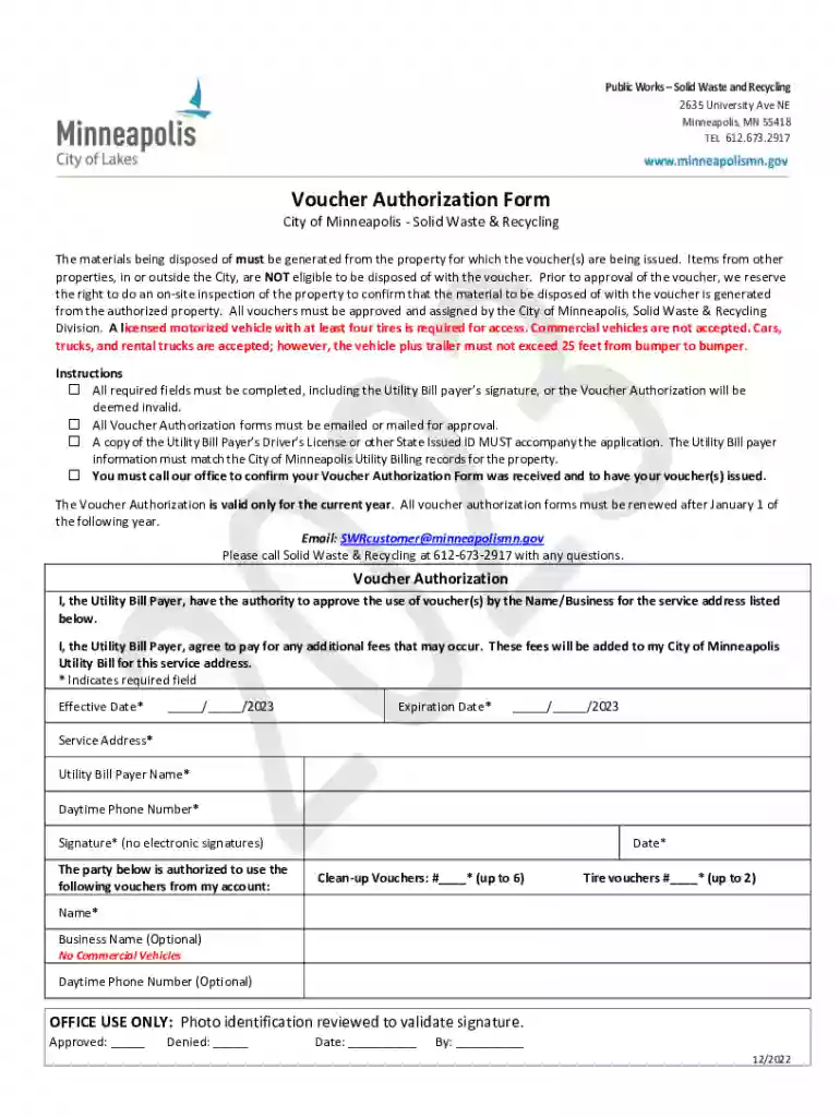 Drop-Off Items and Fees - City of Minneapolis Preview on Page 1