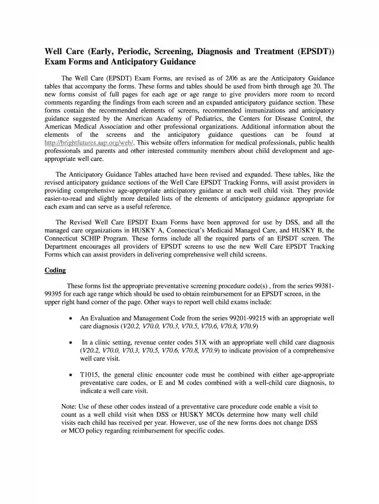 anticipatory guidance Preview on Page 1