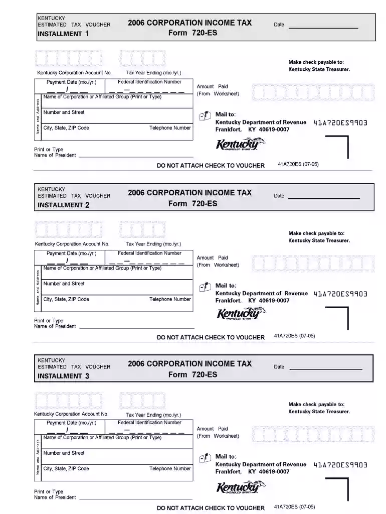 kentucky form 720 instructions 2022 Preview on Page 1