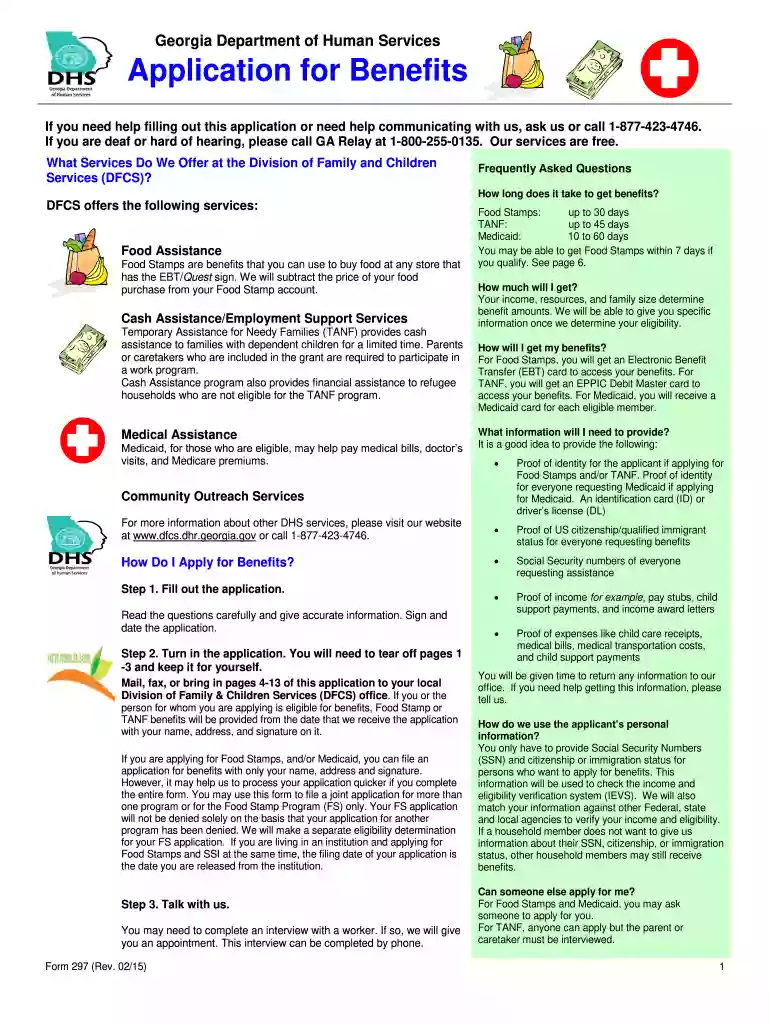 form 297 Preview on Page 1