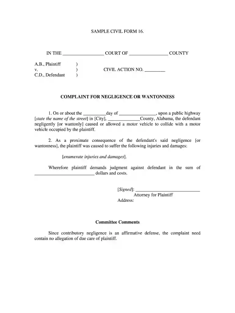 alabama civil procedure Preview on Page 1