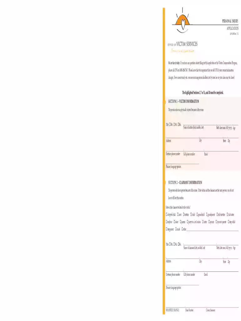 compensation application ct pdf Preview on Page 1