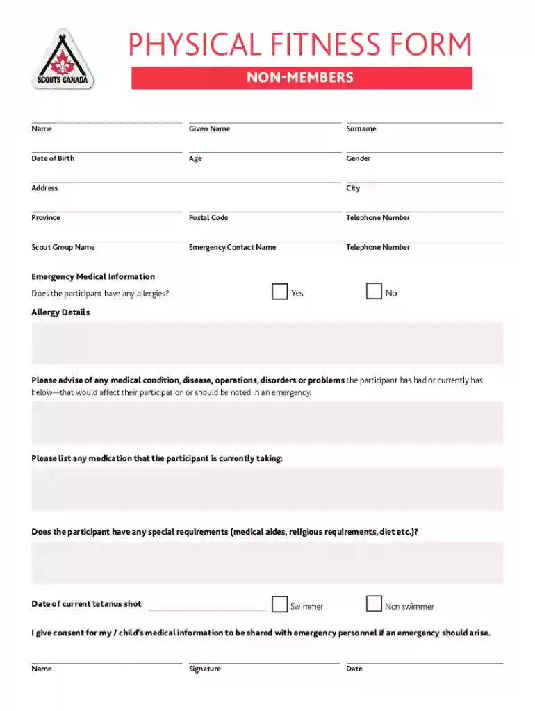 physical fitness certificate medical Preview on Page 1