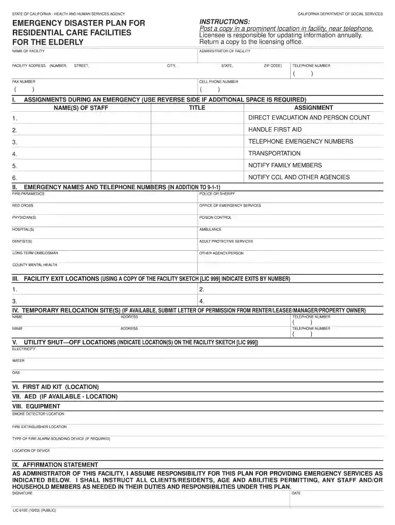 lic 610e Preview on Page 1