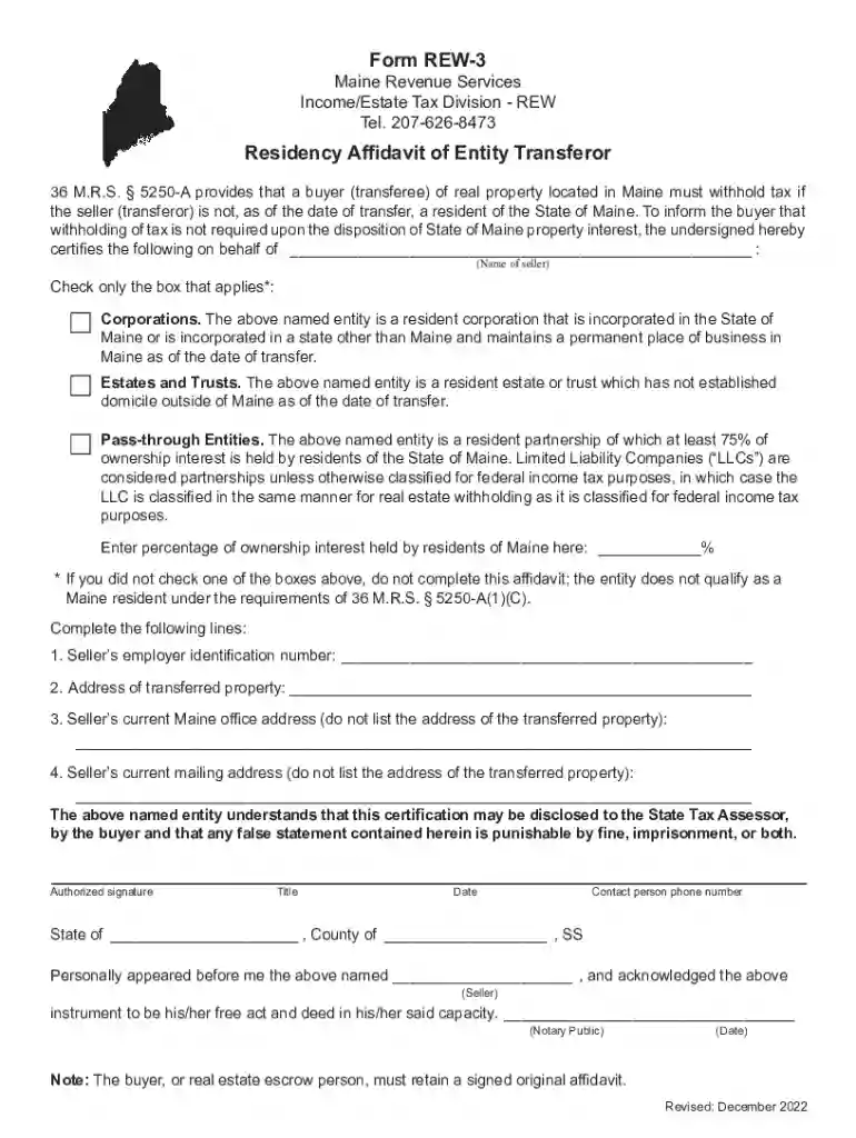 maine rew forms Preview on Page 1