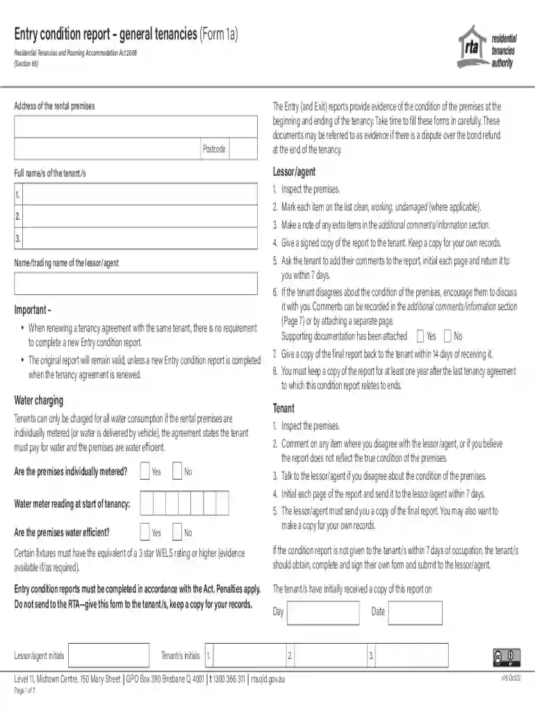 report form 1a Preview on Page 1