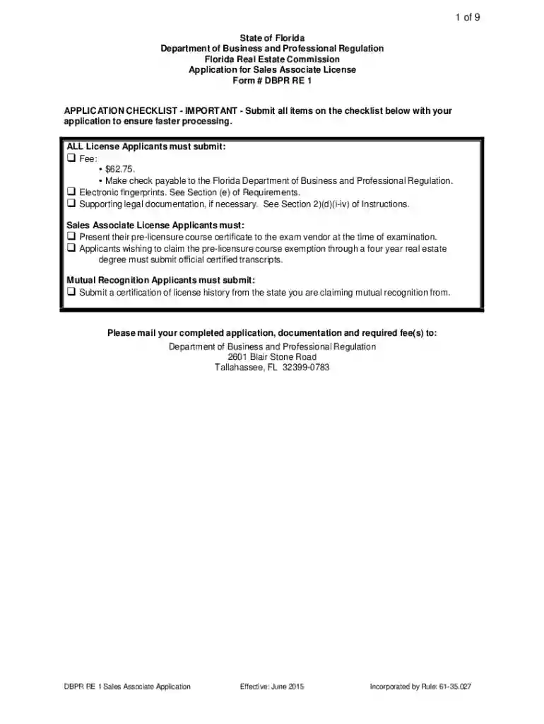61-35 027 : Real Estate Forms Preview on Page 1