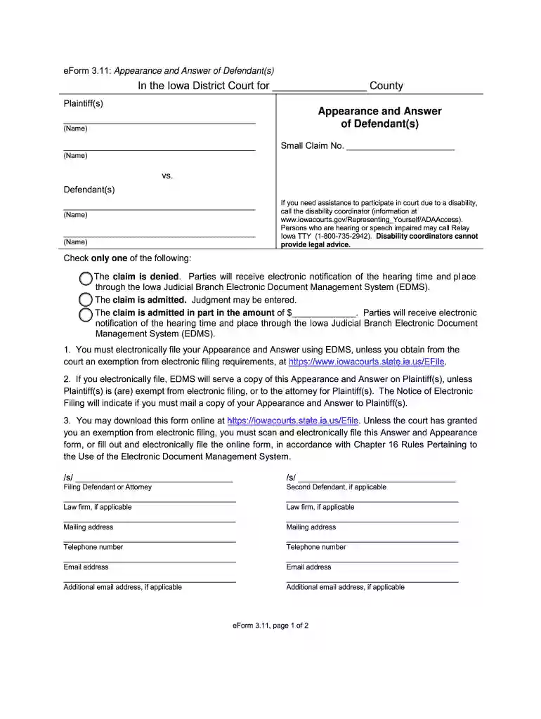eflex iowa Preview on Page 1