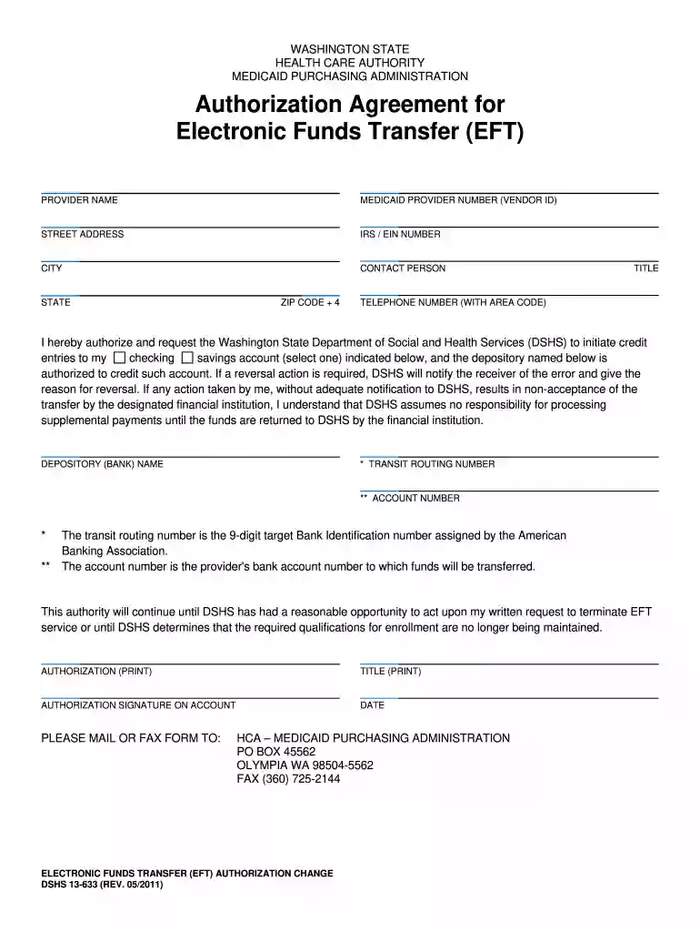 dshs ein number Preview on Page 1