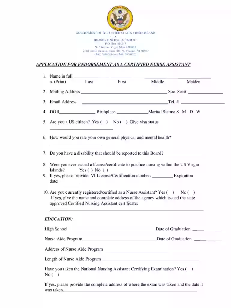 Home Health Agencies in Virgin Island - Address and Preview on Page 1