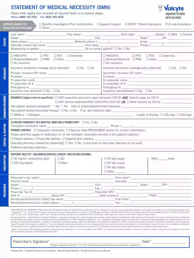 smn form Preview on Page 1