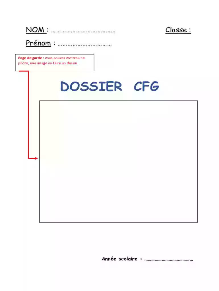 DOSSIER CFG Preview on Page 1