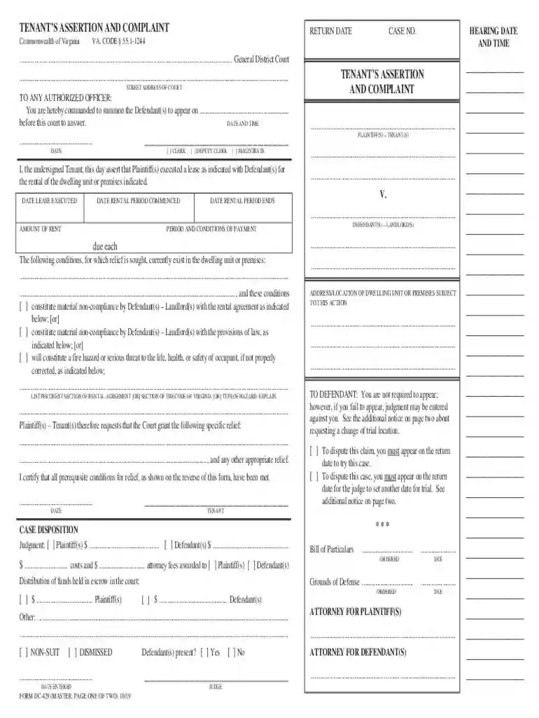 dc 429 Preview on Page 1
