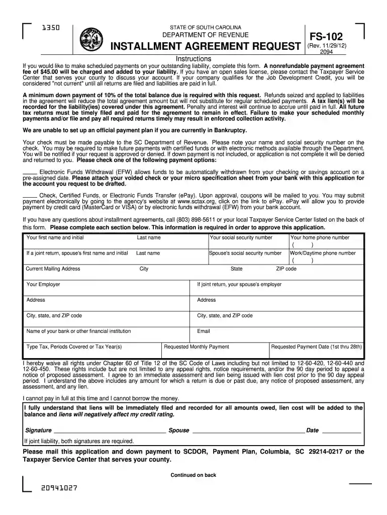 sc tax refund garnishment Preview on Page 1