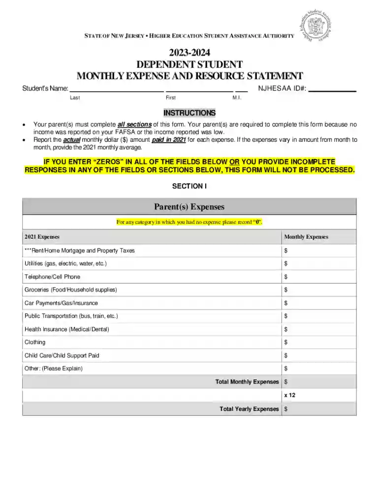 Your parent(s) must complete all sections of this form Preview on Page 1