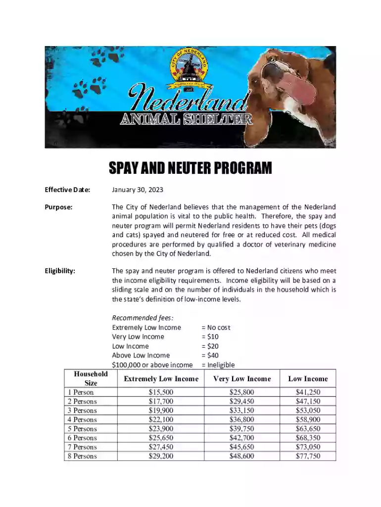 Preliminary Assessment of the Effects of Recent Spay Preview on Page 1