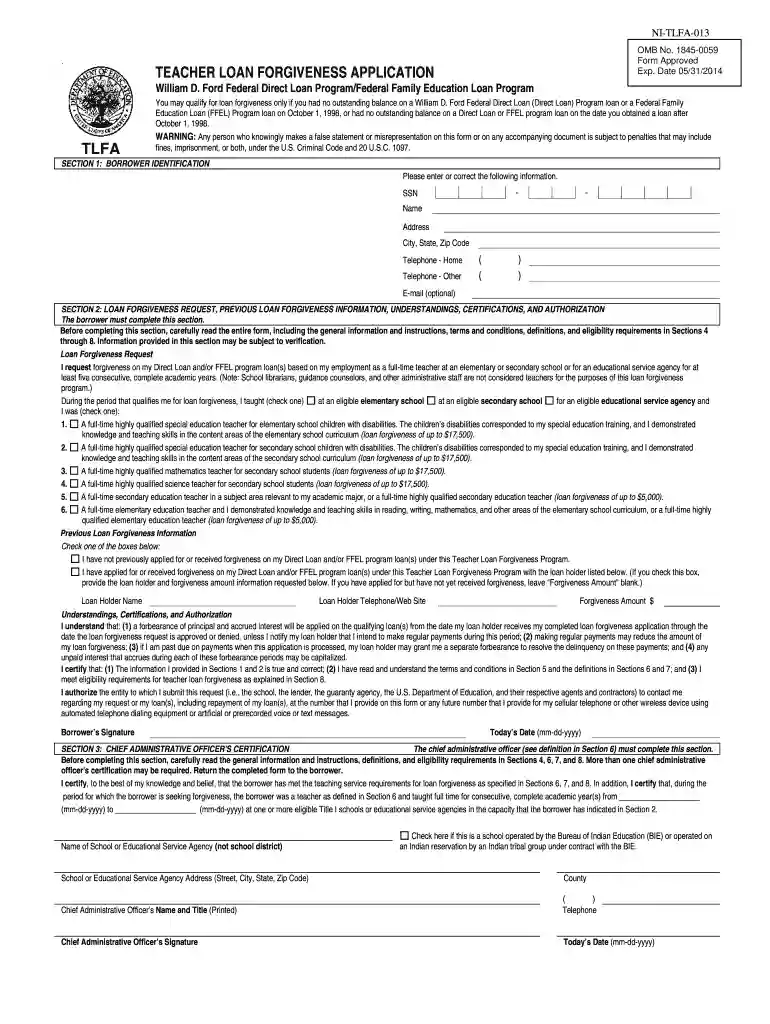 loan program forgiveness Preview on Page 1