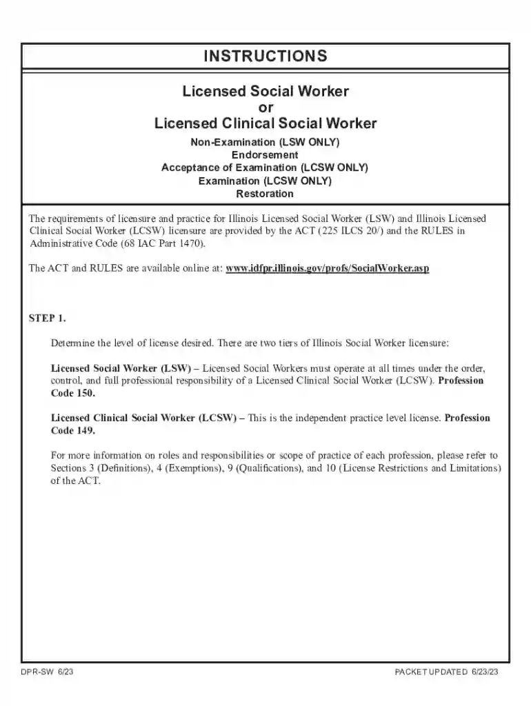 LicensureCrown Family School of Social Work, Policy, and Preview on Page 1